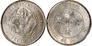 1 Dollar Chine Argent 