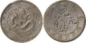 1 Dollar Chine Argent 