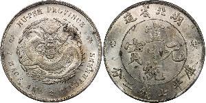 1 Dollar Chine Argent 