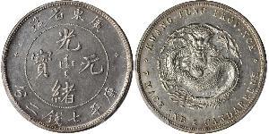 1 Dollar Chine Argent 