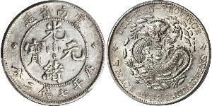 1 Dollar Chine Argent 