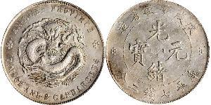 1 Dollar Chine Argent 