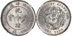 1 Dollar Chine Argent 