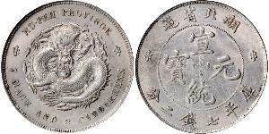 1 Dollar Chine Argent 