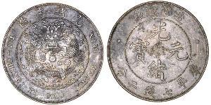 1 Dollar Chine Argent 