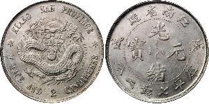 1 Dollar Chine Argent 