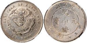 1 Dollar Chine Argent 