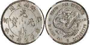 1 Dollar Chine Argent 