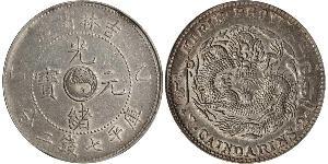 1 Dollar Chine Argent 