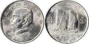 1 Dollar Chine Argent 