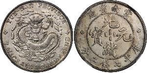 1 Dollar Chine Argent 