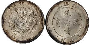 1 Dollar Chine Argent 