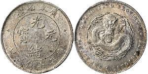 1 Dollar Chine Argent 