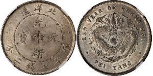 1 Dollar Chine Argent 