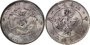 1 Dollar Chine Argent 