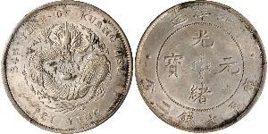 1 Dollar Chine Argent 