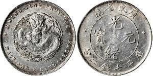 1 Dollar Chine Argent 