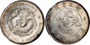 1 Dollar Chine Argent 