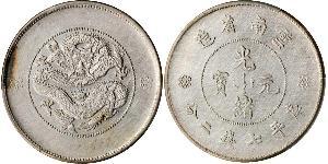 1 Dollar Chine Argent 