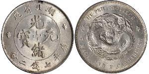 1 Dollar Chine Argent 