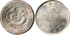 1 Dollar Chine Argent 