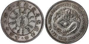 1 Dollar Chine Argent 