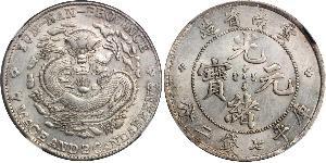 1 Dollar Chine Argent 