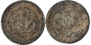 1 Dollar Chine Argent 