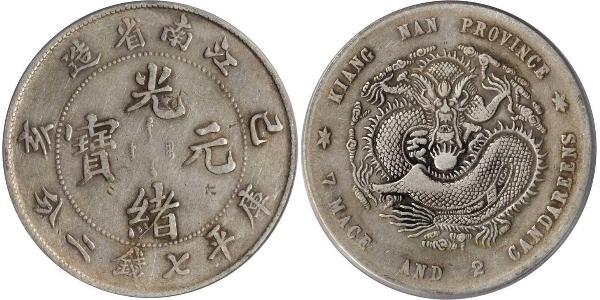 1 Dollar Chine Argent 