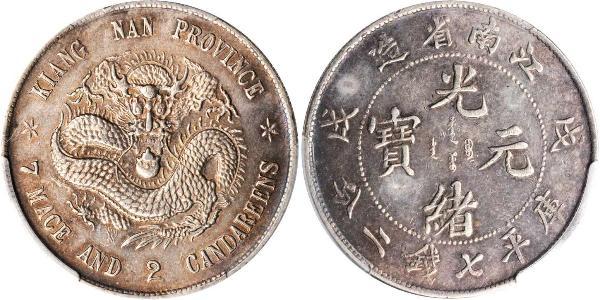 1 Dollar Chine Argent 