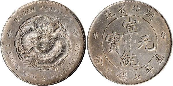 1 Dollar Chine Argent 