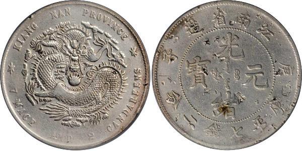 1 Dollar Chine Argent 