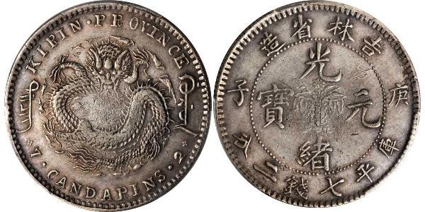 1 Dollar Chine Argent 