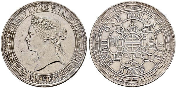 1 Dollar Hong Kong Argent Édouard VII (1841-1910)