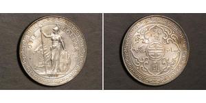 1 Dollar Hong Kong / Empire britannique (1497 - 1949) Argent 