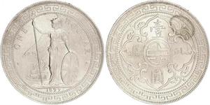 1 Dollar Hong Kong / Empire britannique (1497 - 1949) Argent 