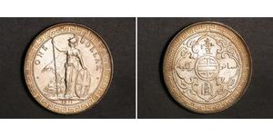 1 Dollar Hong Kong / Empire britannique (1497 - 1949) Argent 