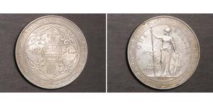 1 Dollar Hong Kong / Empire britannique (1497 - 1949) Argent 