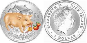 1 Dollar Niue Argent 