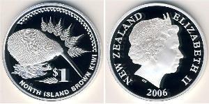 1 Dollar Nouvelle-Zélande Argent 