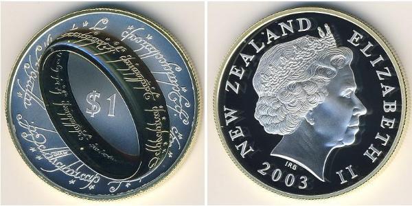 1 Dollar Nouvelle-Zélande Argent 