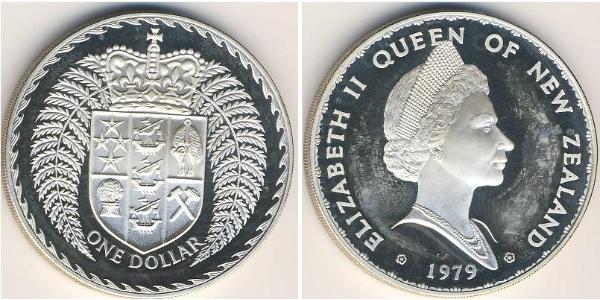1 Dollar Nouvelle-Zélande Argent 