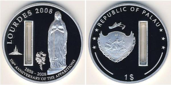 1 Dollar Palaos Argent 
