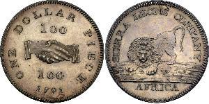 1 Dollar Sierra Leone Argent 