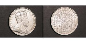 1 Dollar Établissements des détroits (1826 - 1946) Argent Édouard VII (1841-1910)