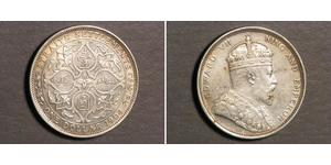 1 Dollar Établissements des détroits (1826 - 1946) Argent Édouard VII (1841-1910)