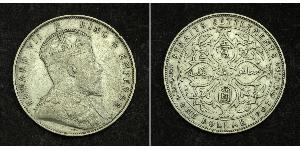 1 Dollar Établissements des détroits (1826 - 1946) Argent Édouard VII (1841-1910)