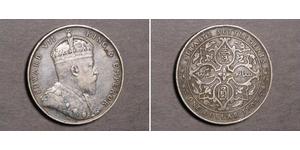 1 Dollar Établissements des détroits (1826 - 1946) Argent Édouard VII (1841-1910)