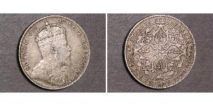 1 Dollar Établissements des détroits (1826 - 1946) Argent Édouard VII (1841-1910)