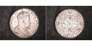 1 Dollar Établissements des détroits (1826 - 1946) Argent Édouard VII (1841-1910)